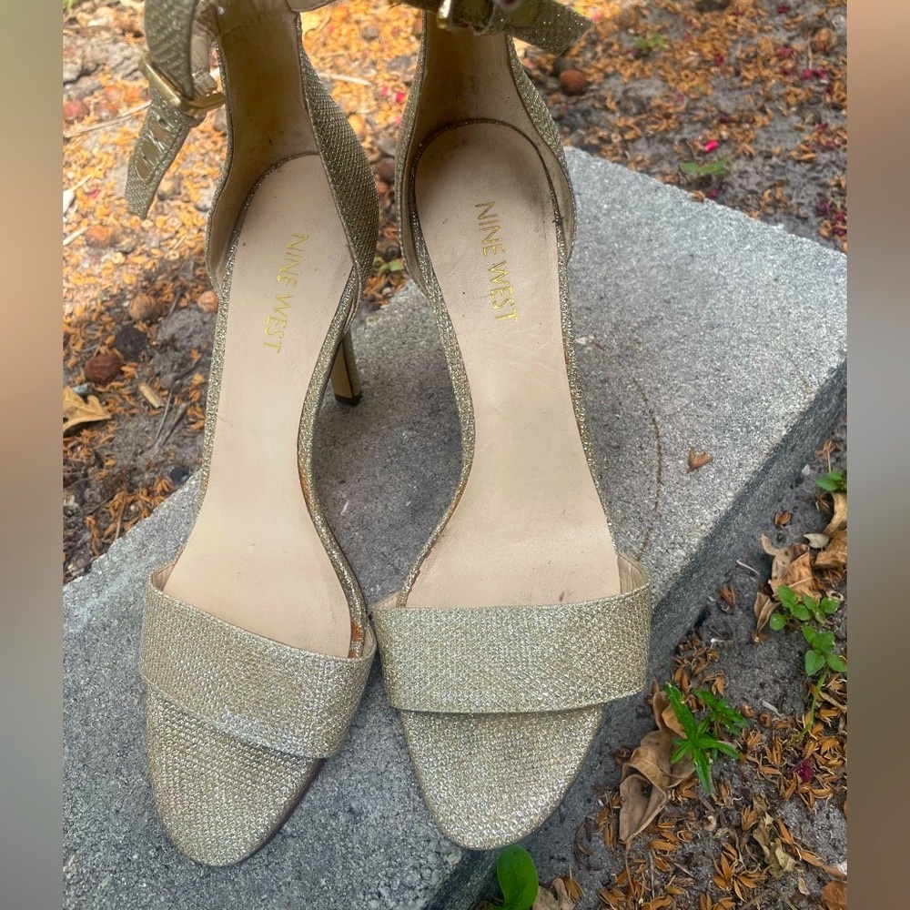 Nine West Heels Only Worn Once For An Event. - image 2